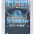 Pix SCHNEIDER Slider Memo XB, rubber grip, accesorii metalice, 3 culori/set - (N, R, A), Schneider