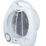 Aeroterma Profesionala Cu Ventilator Cu Putere De 2000 W, 2 Trepte De Functionare, Functie Oprire Automata, Termostat Mecanic, Protectie Ip20, Protectie Impotriva Supraincalzirii, Culoare Alba, Home