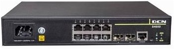 Switch DCN S4600-10P-P-SI, Layer 2, Gigabit, 8 x 10/100/1000Base-T PoE+, + 2 x 100/1000 SFP