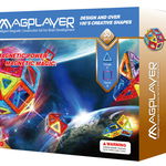 Joc de constructie magnetic - 30 piese, MAGPLAYER