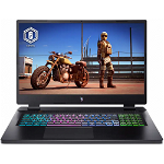 Laptop Acer Nitro 17 AN17-51-56AT cu procesor Intel® Core® i5-13420H pana la 4.7GHz, 17.3", FHD, 165Hz, IPS, 16GB DDR5, 1TB SSD, NVIDIA® GeForce RTX™ 4050 6GB GDDR6, No OS, Black