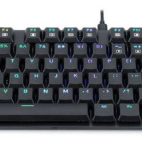 Tastatura Redragon APS TKL K607RGB-BK, RGB LED, USB, Black