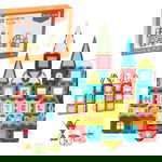 Set de constructie magnetic 3D - 88 piese, MAGPLAYER