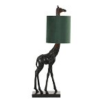 Veioză verde-închis/negru (înălțime 61 cm) Giraffe – Light & Living, Light & Living