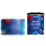 Adeziv / mastic epoxy solid extra-transparent, pt. ceramica, piatra naturala si quartz - Tenax Eliox part B, 0.75kg, TENAX