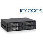 Carcasa HDD, Icy Dock, ToughArmor MB607SP-B, 4x2.5", Hot Swap, Metal, Negru, 146x142.4x41.3 mm