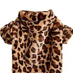 Bluza animal print cu fermoar, PROpets, eleganta, pentru caini, pisici, S
