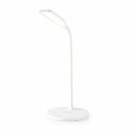 Lampa LED de Birou Ultra Wide, Luminozitate si Temperatura Lumina Reglabila, cu Clema de Prindere, Gat Reglabil, Temperatura Lumina 2700-6500K, Latime 43 cm, Alb