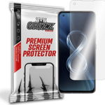 Folie protectie ecran, GrizzGlass, Hidrogel, Compatibil Asus Zenfone 8 5G, Transparent, GrizzGlass