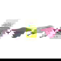 Potette Plus - Olita portabila cu liner reutilizabil + 10 pungi biodegradabile, Roz/Alb