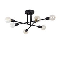 Lustra Flower 174-AV Negru Lustra Flower 174-AV Negru