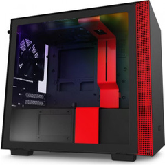H210i Matte Black/Red, NZXT