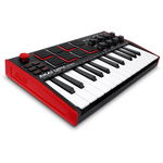 AKAI MPK Mini MK3 Tastatură de control Pad Controler MIDI USB Negru, Roșu , Akai