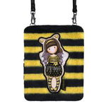 Geanta cu barete lungi Gorjuss Furry Bee Loved 17.5 cm