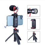 Kit vlog Ulanzi mini trepied MT-08+suport smartphone ST-07 si microfon Sairen VM-Q1 -1914, Ulanzi