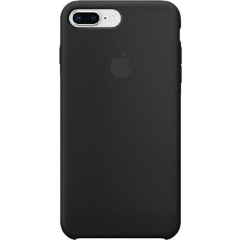 Husa din silicon pentru Apple iPhone 8 Plus / 7 Plus (mqgw2zm/a), negru