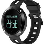 Bratara Fitness iUni DM58i Plus, Display , Monitorizare puls, Waterproof, Pedometru, Negru