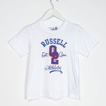 Tricou Russell Athletic din bumbac cu imprimeu pentru baieti 22YEL01072, Russell Athletic