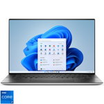 Ultrabook DELL 15.6'' XPS 15 9530, FHD+ InfinityEdge, Procesor Intel® Core™ i7-13700H (24M Cache, up to 5.00 GHz), 32GB DDR5, 1TB SSD, GeForce RTX 4050 6GB, Win 11 Pro, Platinum Silver, 3Yr BOS, DELL