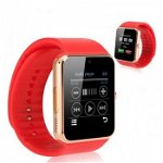 Smartwatch U-Watch GT08 Bluetooth Rosu Compatibil SIM