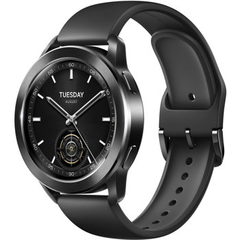 Smartwatch Xiaomi Watch S3, Ecran AMOLED 1.43, Dual GPS, Bluetooth, Waterproof 5 ATM, Negru, Xiaomi