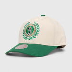 Mitchell&Ness șapcă de baseball din bumbac Boston Celtics culoarea alb, cu imprimeu, Mitchell&Ness