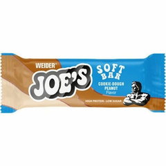 Baton proteic cu aroma de Cookie-Dough Peanut Joe's Soft Bat, 50g, Weider, Weider