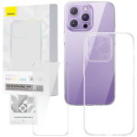 Transparent Case and Tempered Glass set Corning for iPhone 14 Pro Max, Baseus