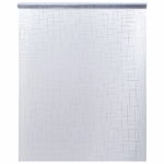 Folie fereastra vidaXL, statica/mata, alb transparenta, 45x500 cm, PVC, 0.39 Kg