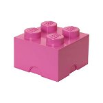 Cutie depozitare LEGO®, roz, LEGO®