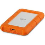 SSD Extern Rugged 4TB USB-C Orange Silver, Lacie