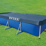 Prelata pentru piscina, 450x220 cm, sintetic, albastru, Intex