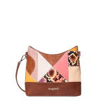 Geometric puzzle patch bag, Desigual