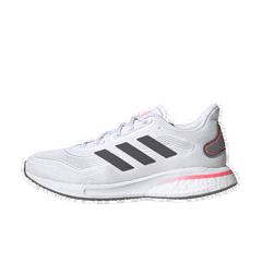 Pantofi de alergare Adidas, alb, sustinere, parte superioara din plasa, material reciclat, 38 2/3 EU