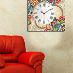 Tablou decorativ cu ceas Clock Art