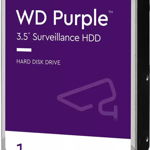 HDD WD New Purple 1TB, 64MB cache, SATA III, WD