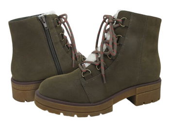 Incaltaminte Femei Jellypop Chatsworth Olive Multi Suede Smooth, Jellypop