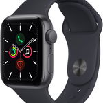 Apple Watch Series SE (v2) GPS, 40mm, Space Grey Aluminium Case, Midnight Sport Band