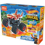 Mega Hot Wheels Monster Trucks Building Sets Tiger Shark Monster Truck (gvm26) 