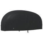 vidaXL Husă pentru motocicletă, negru, 245x105x125 cm, Oxford 210D, vidaXL