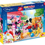 Puzzle de podea, Lisciani, Disney Mickey Mouse, Maxi, 150 piese, Lisciani