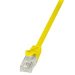 Cablu patchcord gembird, logilink, CAT6 U/UTP EconLine 5,00m galben, LogiLink