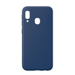 Husa de protectie Loomax, pentru Samsung Galaxy A20E, silicon subtire, albastru, Loomax