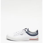 Tenisi barbati Pepe Jeans North Court PMS30530-800, 45, Alb