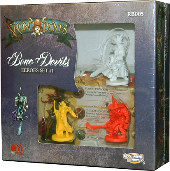 Rum & Bones: Bone Devils Heroes Set 1, Rum & Bones