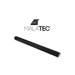 Tabla de scris tip autocolant pentru perete, Bootic, dimensiuni 45x200 cm, pentru copii, negru + creta