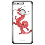 Bjornberry Peel Google Pixel XL - Dragon roșu, 