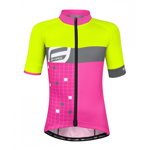 Bluza Copii Force Square Fluo-Roz 140-153 cm, FORCE