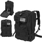 Rucsac militar XL negru, Trizand