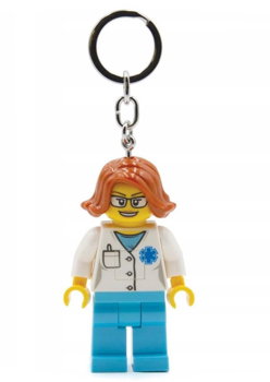 Breloc LEGO Iconic cu Led Femeie doctor LGL-KE185H, Lego